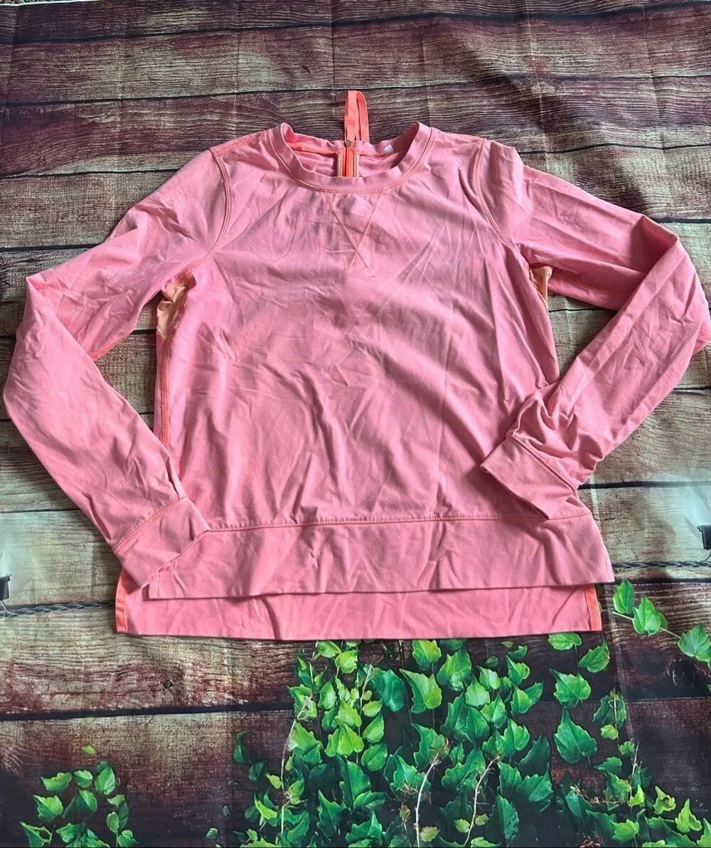 Lululemon Run Warm up Crew Long Sleeve Size 6